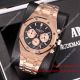 2017 Copy Audemars Piguet Royal Oak Rose Gold Black Chronograph Face (6)_th.jpg